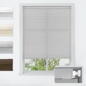 LazBlinds Cordless Honeycomb Cellular Shades – Light Filtering Window Blinds